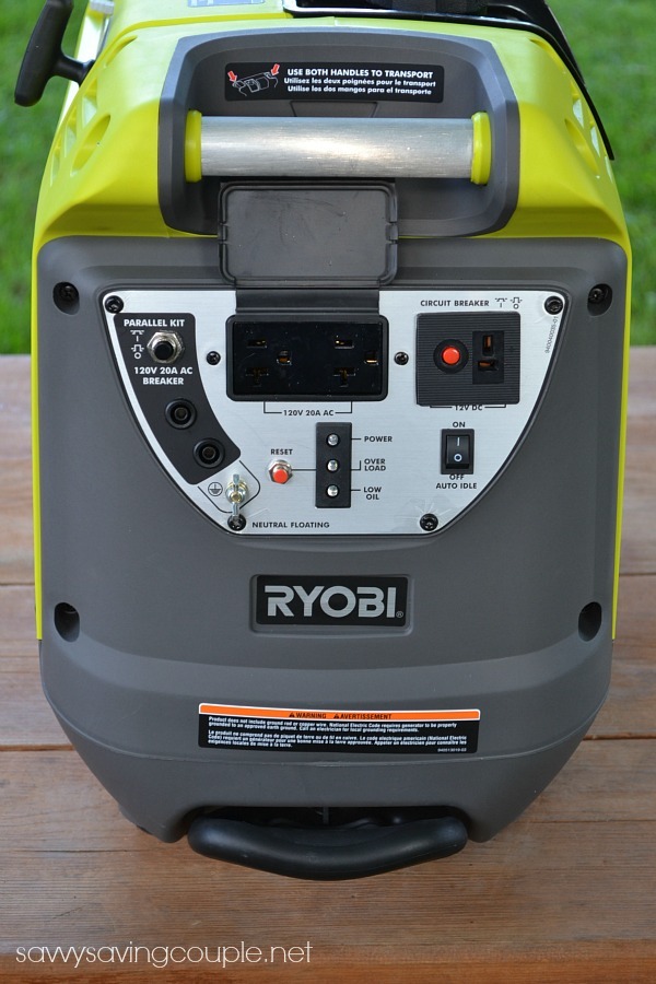 Ryobi 2200 Starting Watt Digital Inverter Generator It